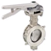 Stainless steel Tomoe double eccentric butterfly valve | KP-1064